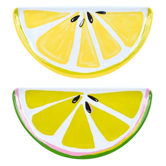 Assorted 17&#x22; Cool Citrus Slice Tray by Ashland&#xAE;, 1pc.